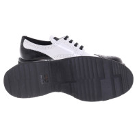 Prada Lace-up shoes in black and white
