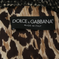 Dolce & Gabbana Mantel in Bicolor