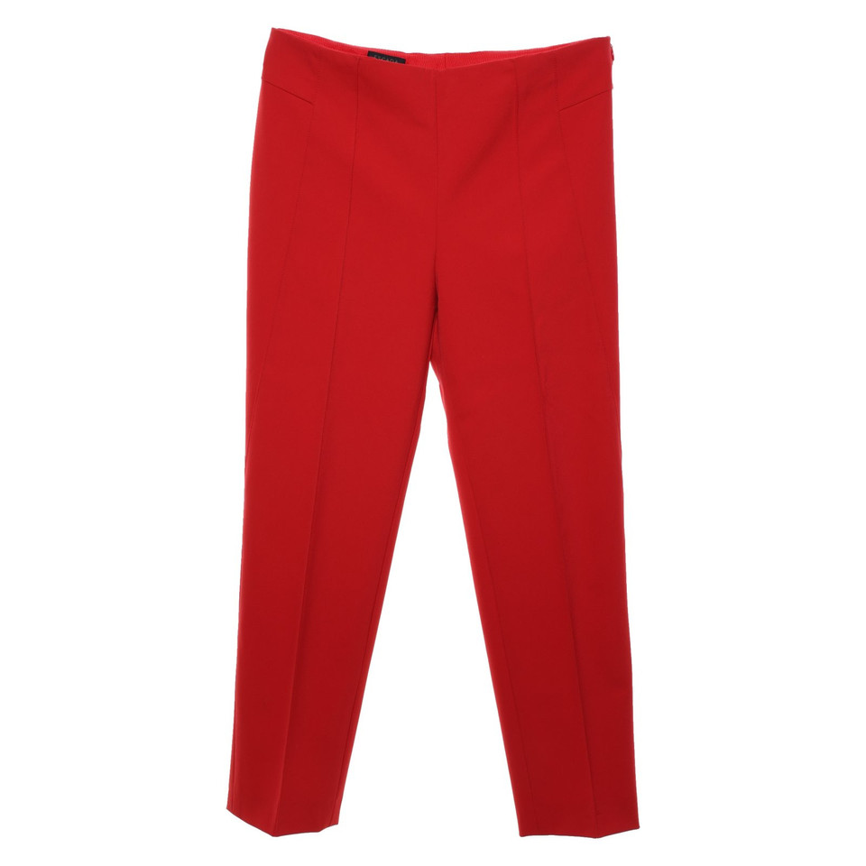Escada Trousers in Red