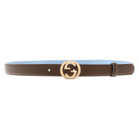 Gucci Belt in brown / blue