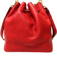 Dolce & Gabbana Shopper aus Leder in Rot