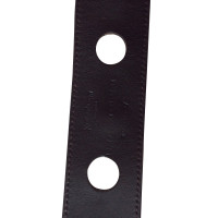 Yves Saint Laurent Leather belt with studs
