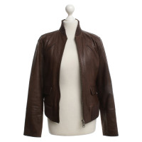 Strenesse Blue Leather jacket in brown