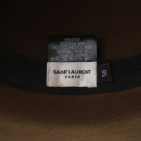 Saint Laurent Cappello in ocra