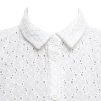 French Connection Bluse mit Loch-Muster