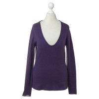 Allude Cashmere pullovers in violet