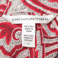 Diane Von Furstenberg Abito con motivo paisley