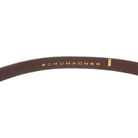 Schumacher Belt Leather in Bordeaux