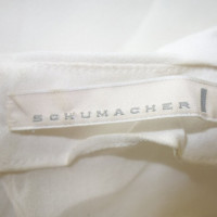 Schumacher chemisier en soie en blanc