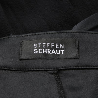 Steffen Schraut Kleid aus Seide in Schwarz