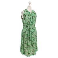Anna Sui Sled dress with floral pattern