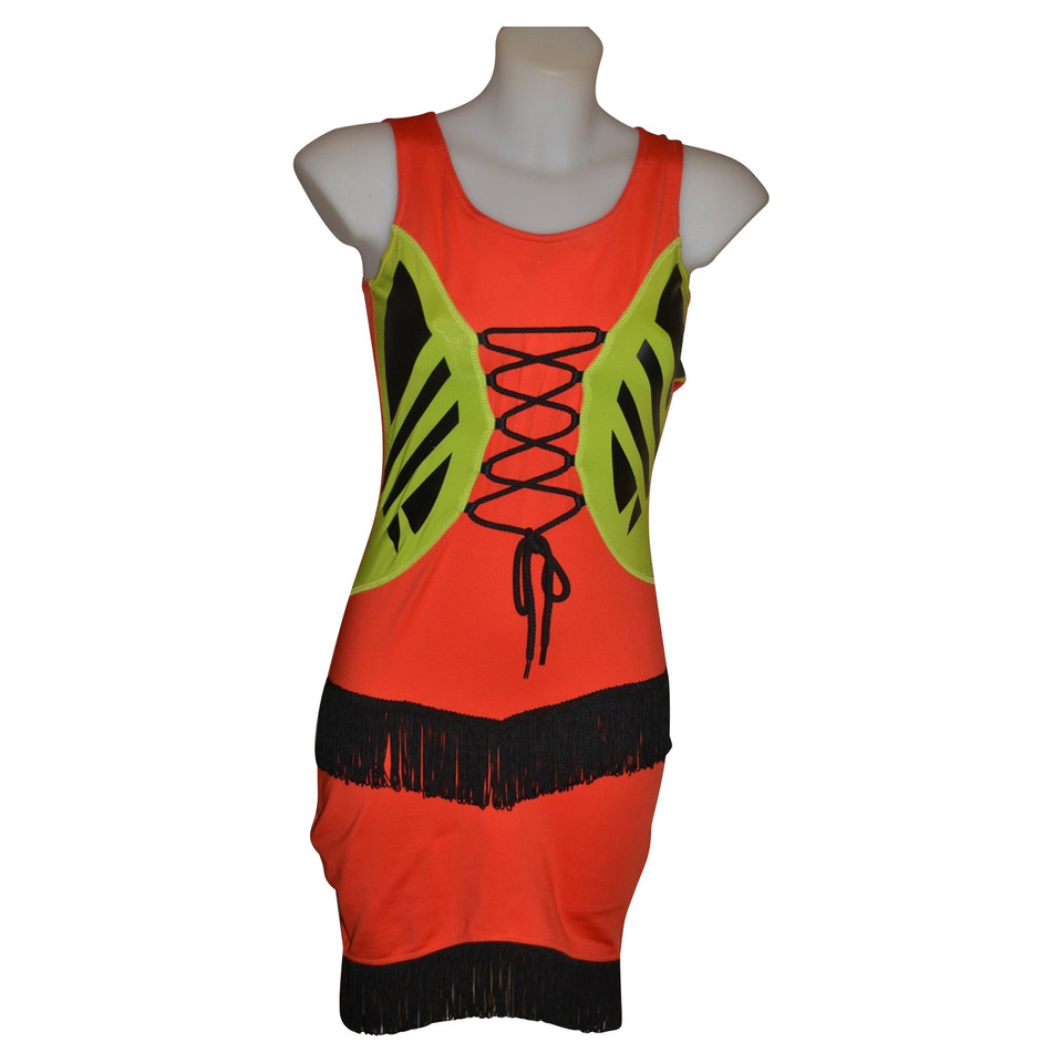 Jeremy Scott For Adidas Dress in tricolor