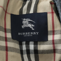 Burberry Giacca/Cappotto in Cotone in Blu