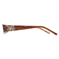 Versace Narrow glasses in brown