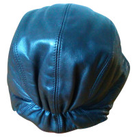 Prada Leather aviator hat
