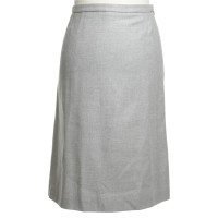 Loro Piana Cashmere Skirt in Gray