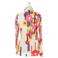 Just Cavalli Blouse with colourful patterns