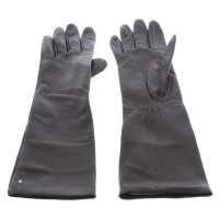 Other Designer Roeckl - dark brown smooth leather gloves