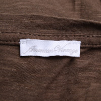 American Vintage Longshirt in Olivgrün