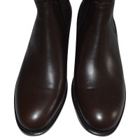 Rupert Sanderson Royton Brown Calf leather Knee Boots