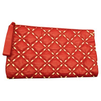 Miu Miu Clutch Leer in Rood