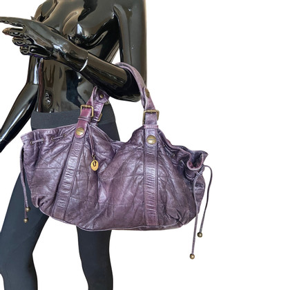 Gerard Darel Handbag Leather in Violet