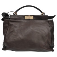 Fendi Peekaboo Bag Leather in Brown