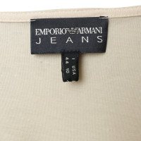 Armani Jeans T Shirt Pink Flügelärmelchen