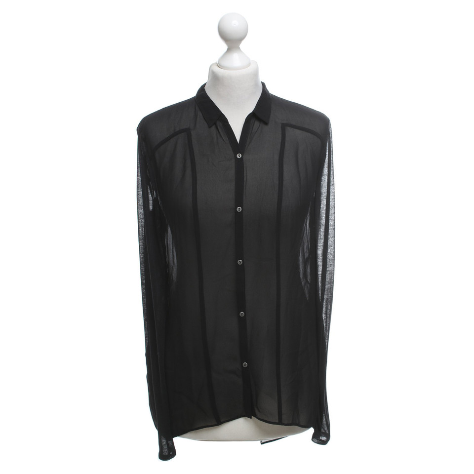 Helmut Lang blouse zwart