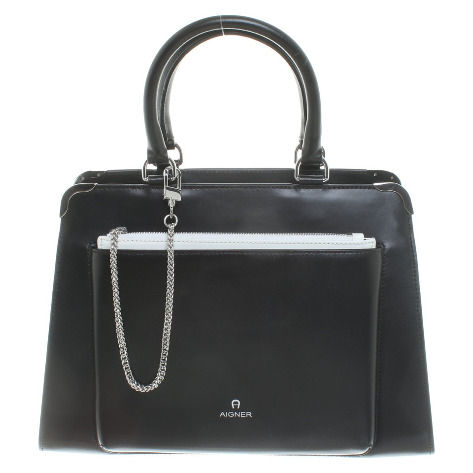 Aigner Handbag in black