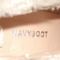 Navyboot Stiefeletten Schlangennarbung