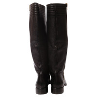 Louis Vuitton Black leather boots