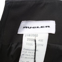 Mugler Anzug in Schwarz