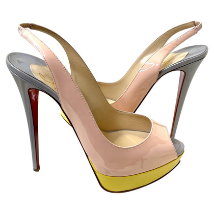 Christian Louboutin Sandals Patent leather in Pink