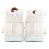Ganni Trainers Leather in White