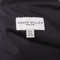 Karen Millen Figurbetontes Kleid in Schwarz