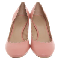 Chloé Pumps/Peeptoes Leather in Pink