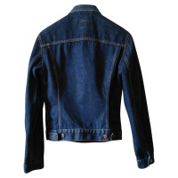 Levi's Jas/Mantel Denim in Blauw