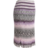 Missoni skirt in purple / grey / pink