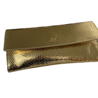 Hogan Clutch Bag in Gold
