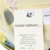 Gianni Versace Zijden blouse in multicolor
