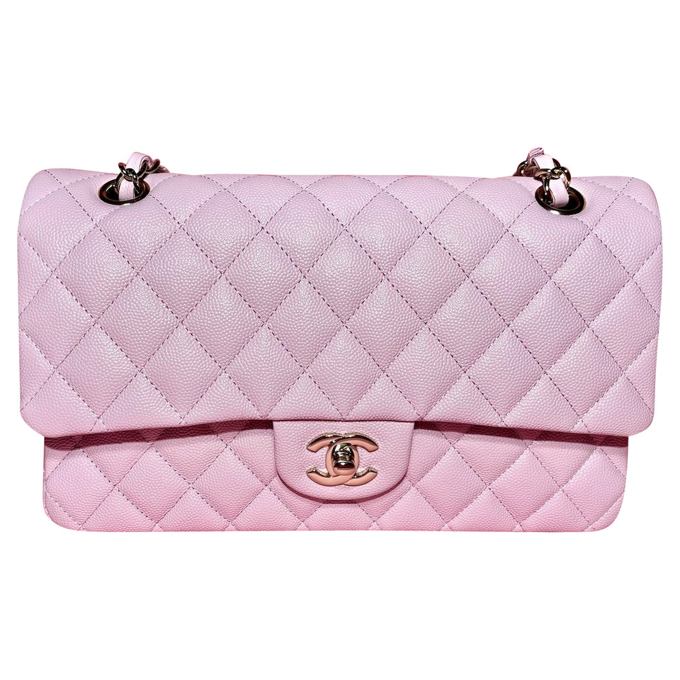 Chanel Timeless Classic in Pelle in Rosa