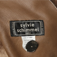 Sylvie Schimmel Jacket/Coat Suede in Beige