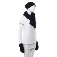 Moncler Set aus Mütze, Schal und Handschuhen