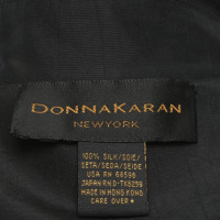 Donna Karan Jacket/Coat Silk in Black