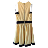 Balmain Kleid aus Viskose in Gelb