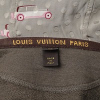 Louis Vuitton Sweatjacke in Grau-Khaki