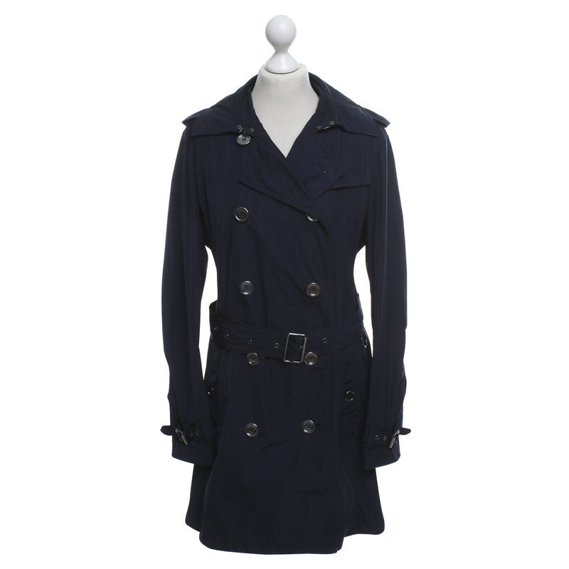 burberry trench coat blue