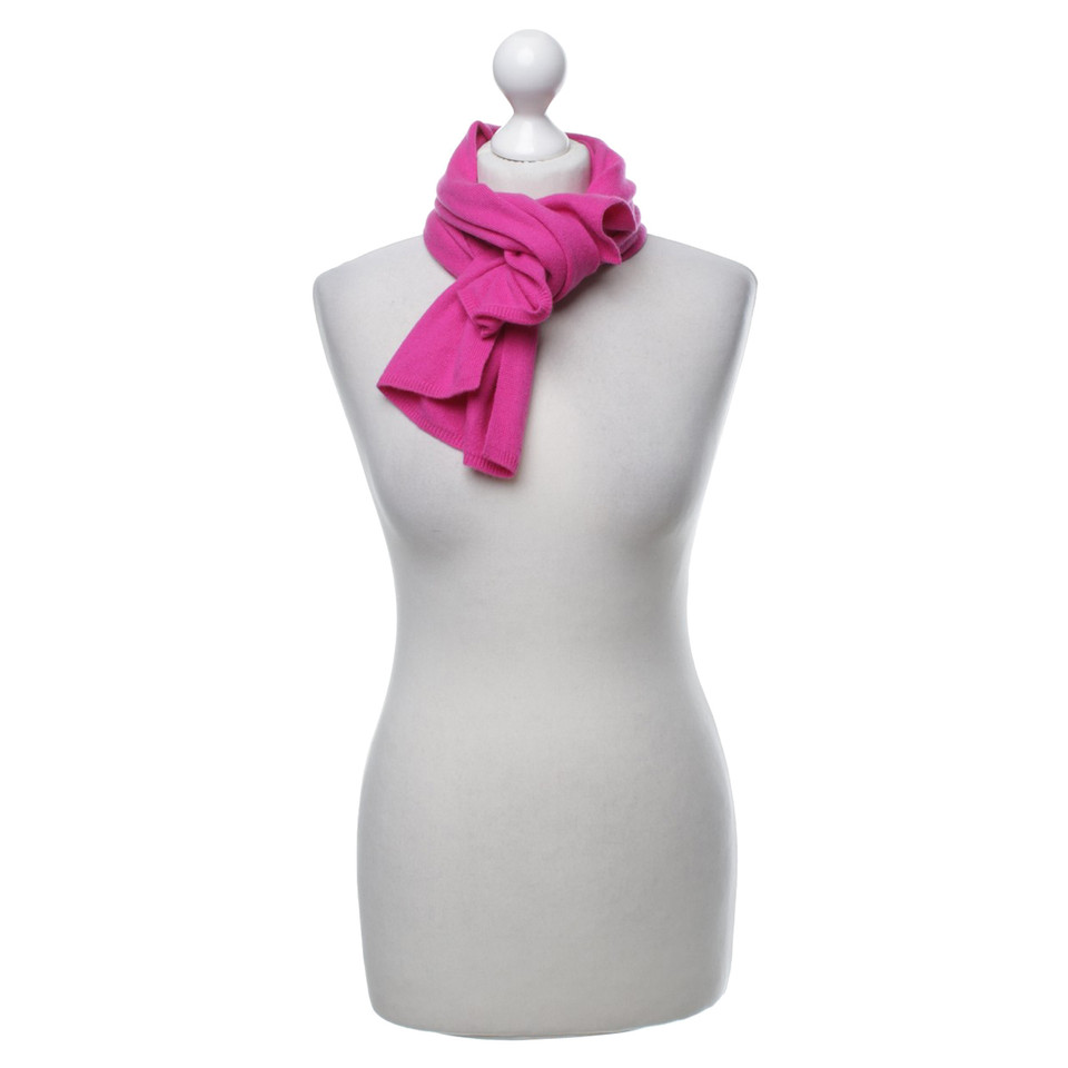 Allude Kasjmier sjaal in roze
