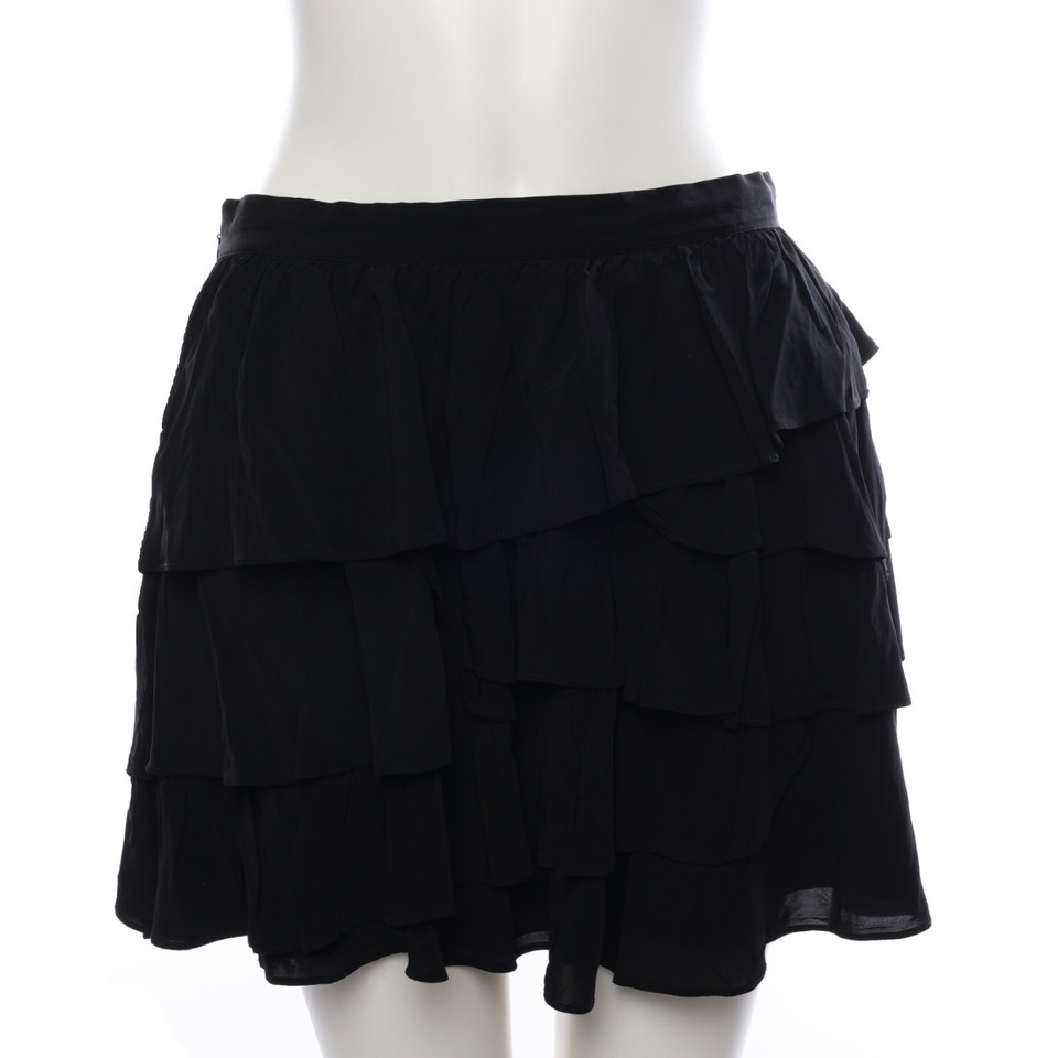 The Kooples Skirt Viscose in Black